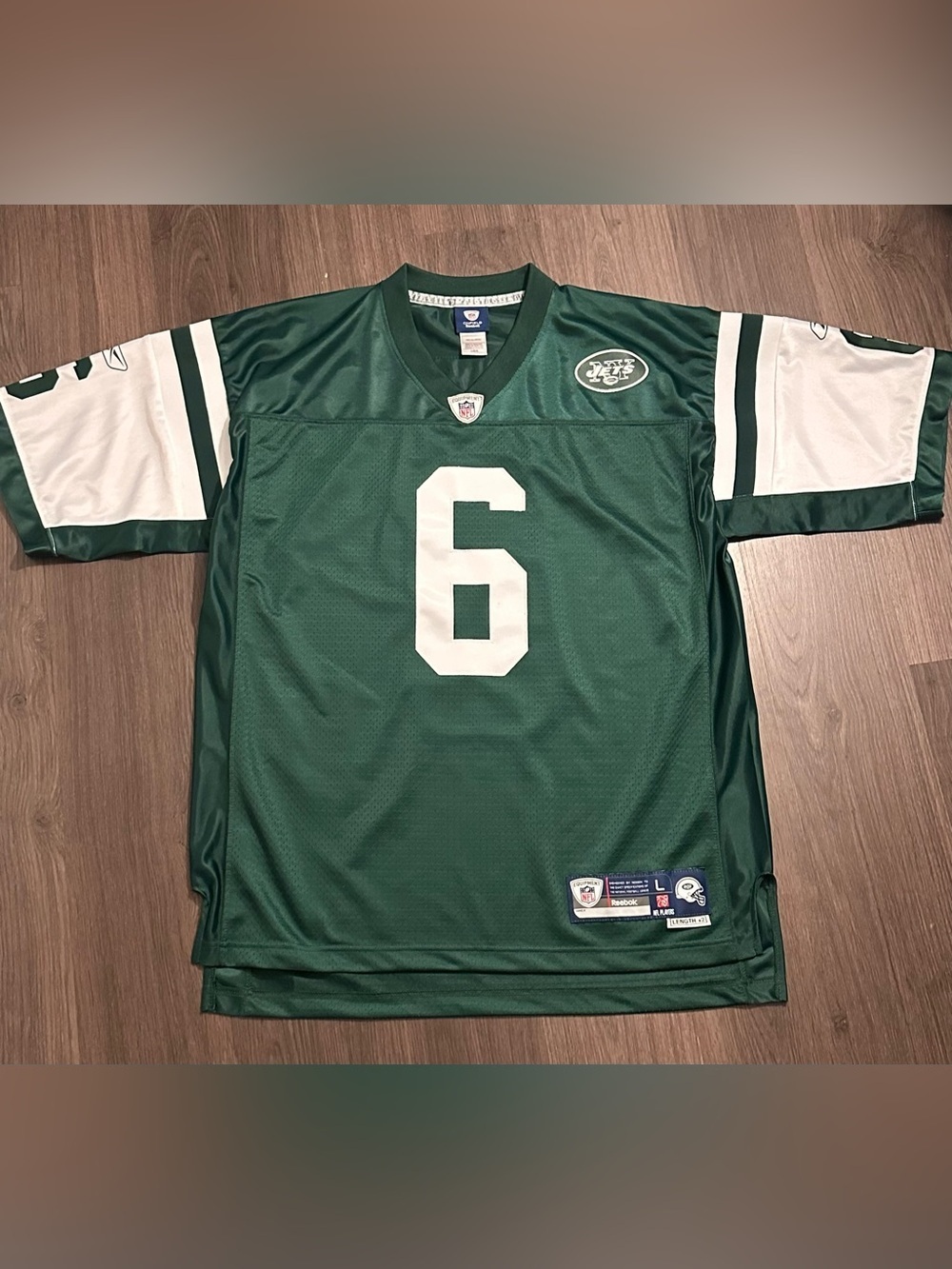 NFL New York Jets Reebok Jersey #6